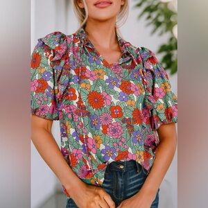 Floral Gardens Top